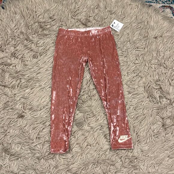 NWT Nike velvet pants size 6x - Picture 1 of 4